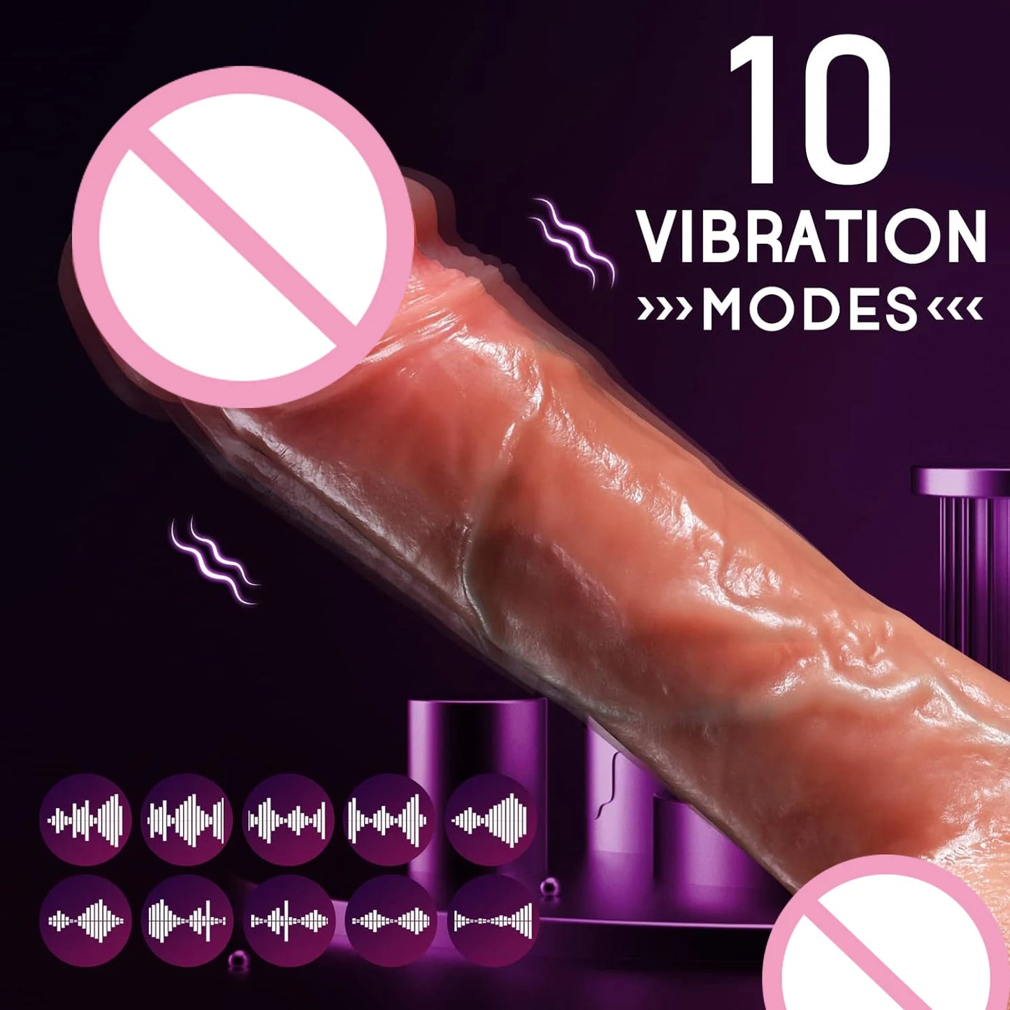 Realistic Dildo Vibration
