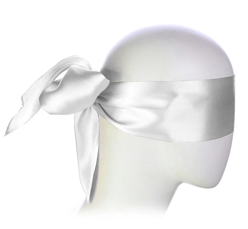 Satin Bondage Eye Mask & Restraint Set