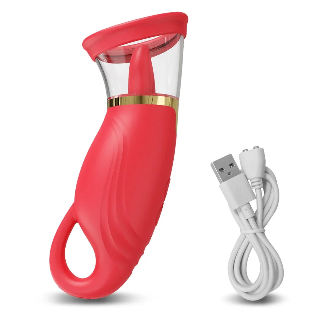 Powerful Swing Tongue Licking Vibrator