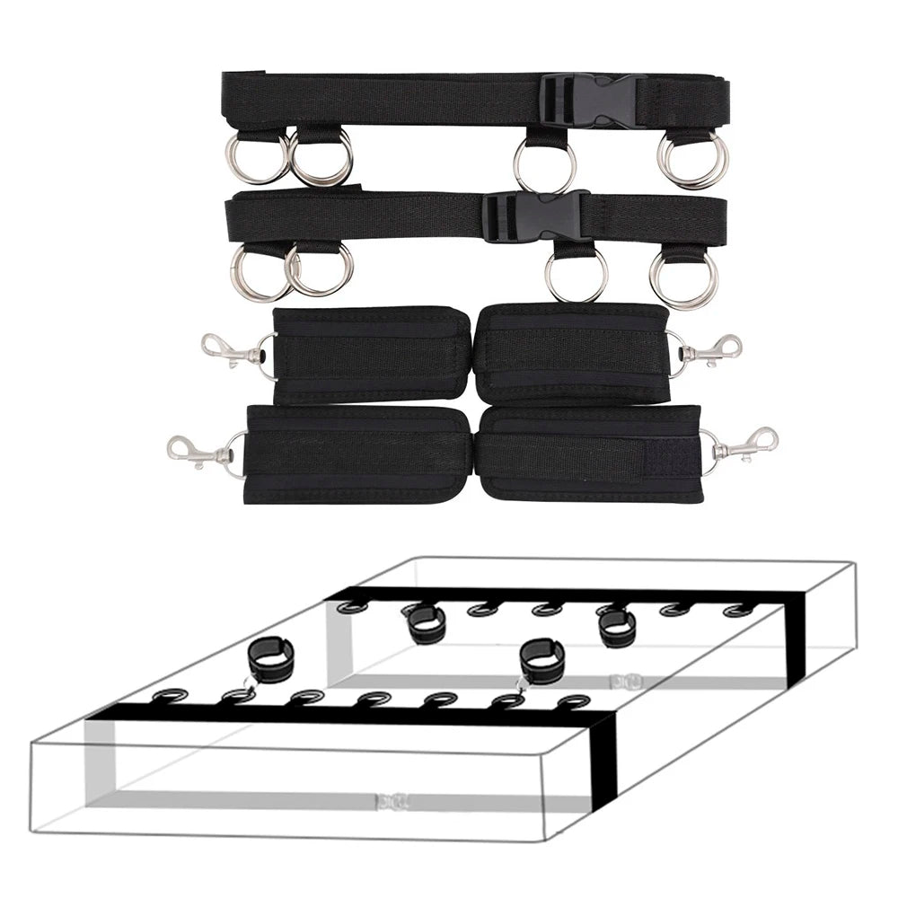 Under Mattress BDSM Set