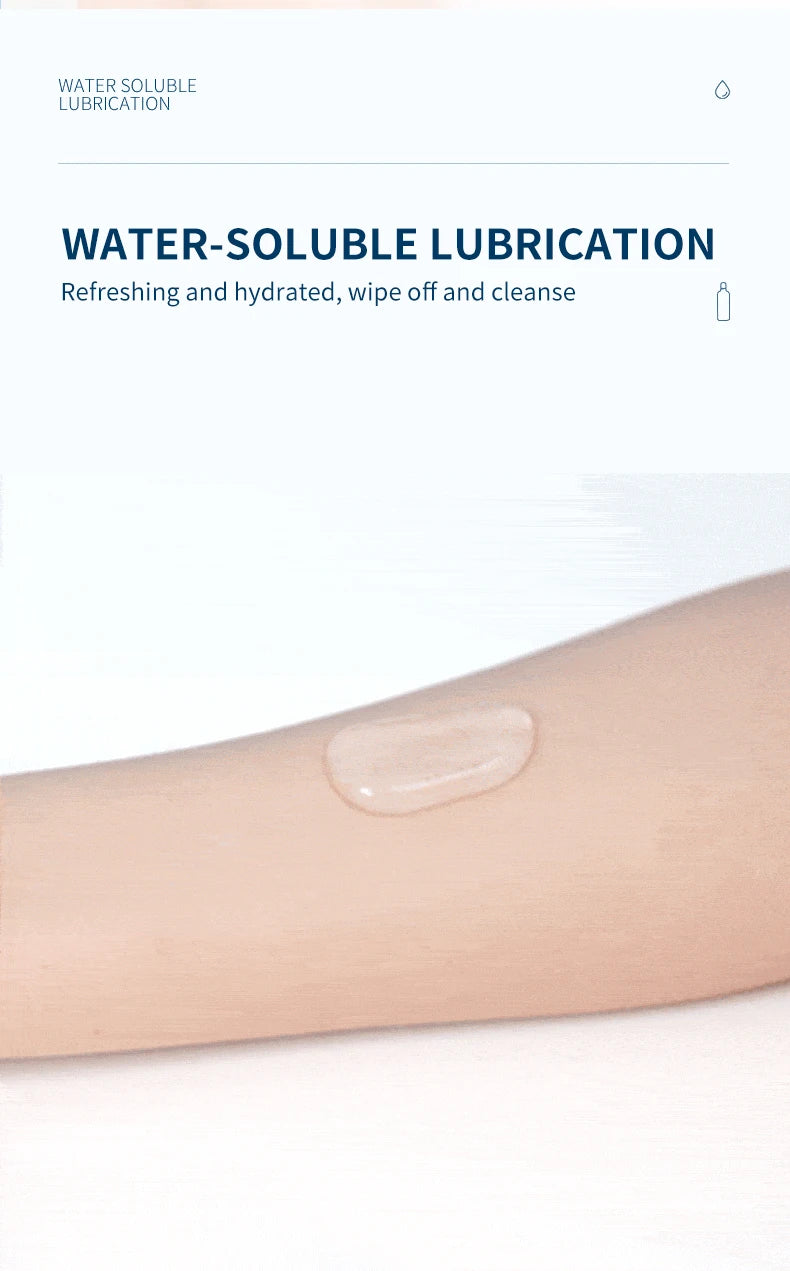 Natural Water-Based Sexual Lubricant