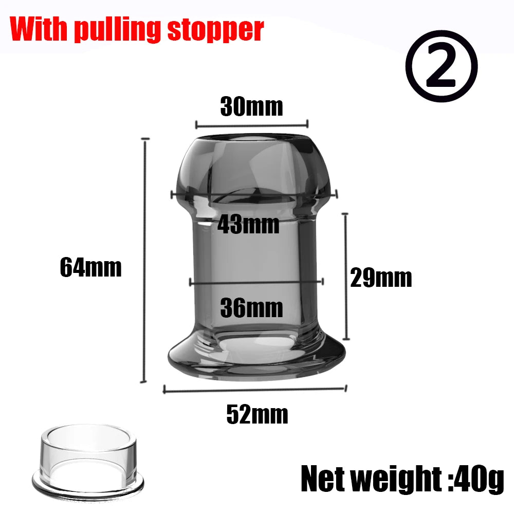 Anal Plug Silicone Butt Plugs with Stopper