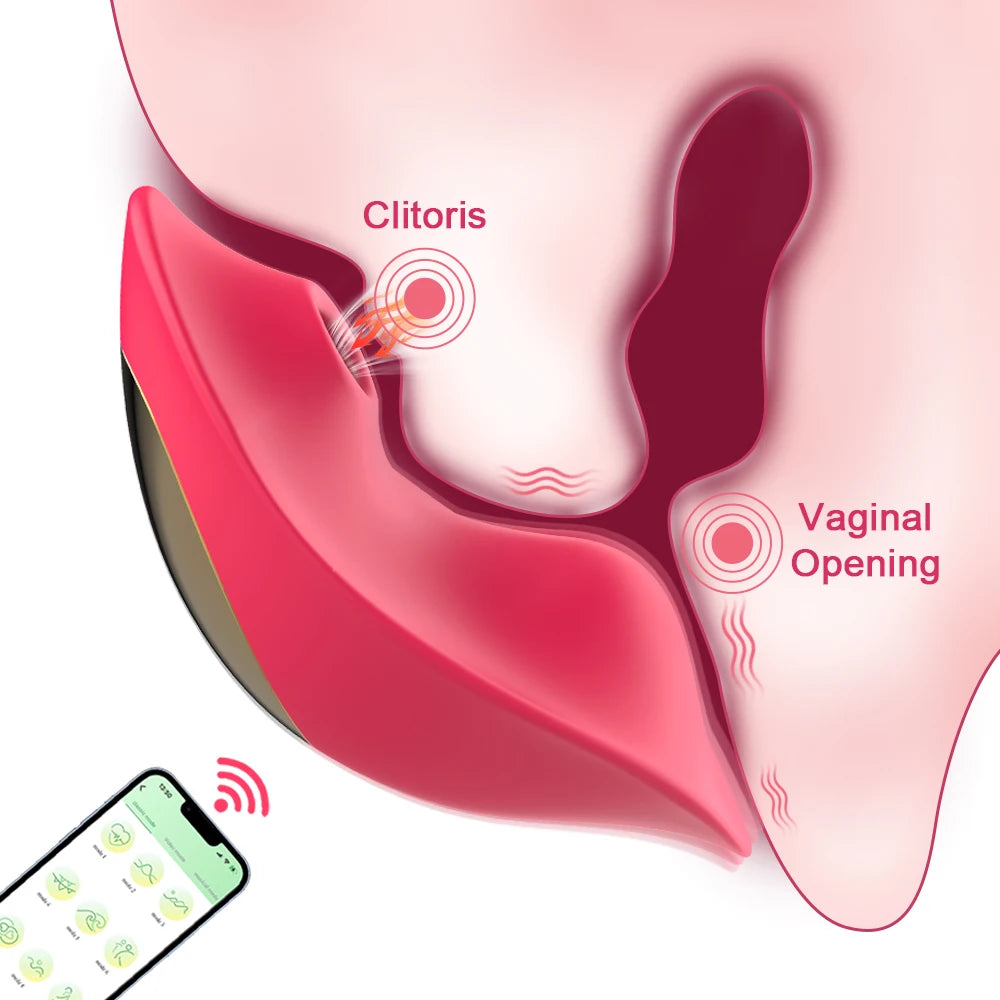 2-in-1 Clitoral Sucking Vibrator