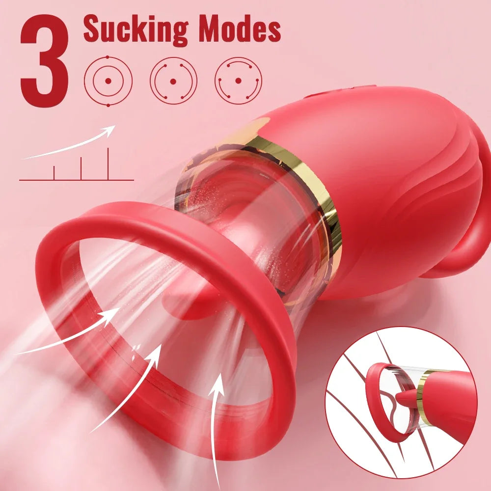 Powerful Swing Tongue Licking Vibrator