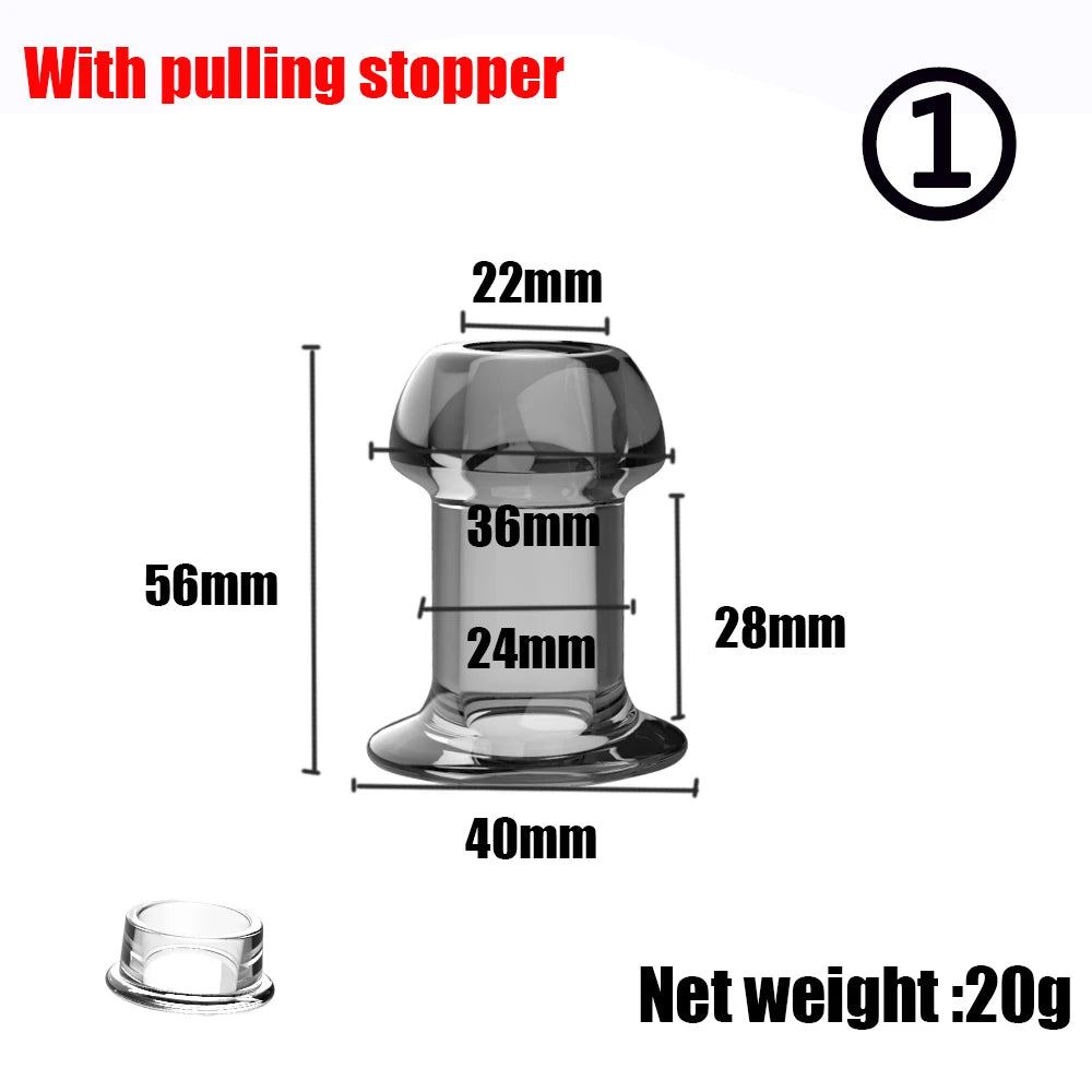Anal Plug Silicone Butt Plugs with Stopper