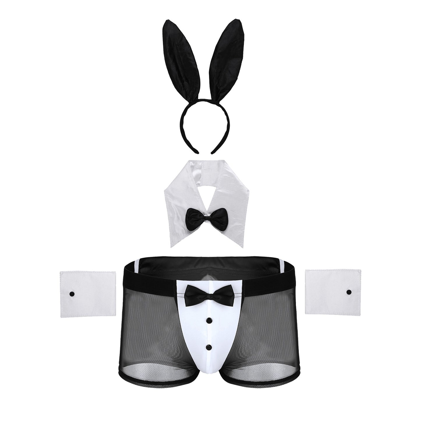 Men’s Bunny Lingerie Set