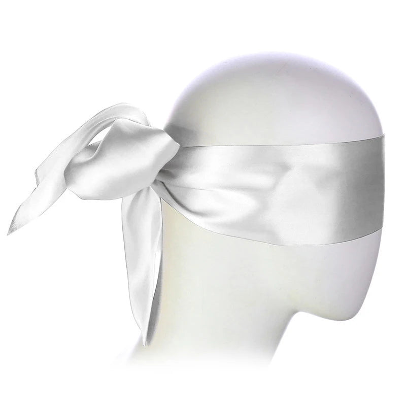 Satin Bondage Eye Mask & Restraint Set