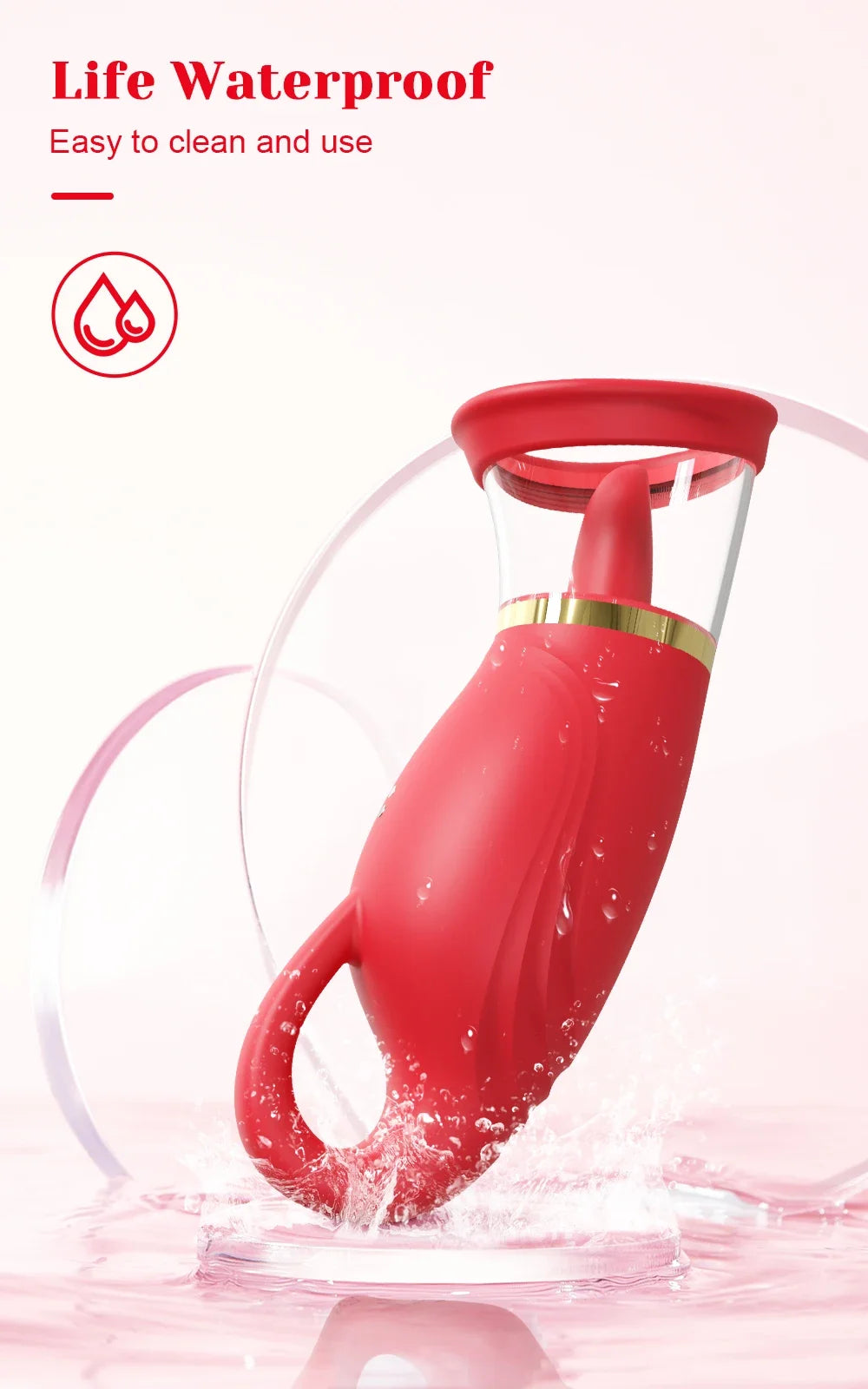 Powerful Swing Tongue Licking Vibrator