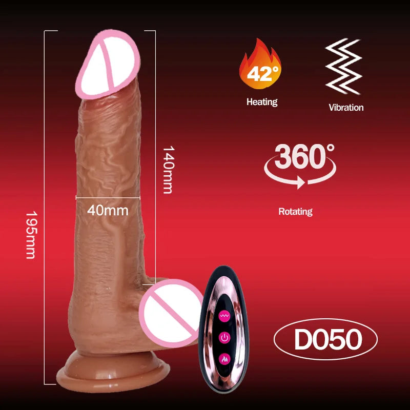 Realistic Dildo Vibration