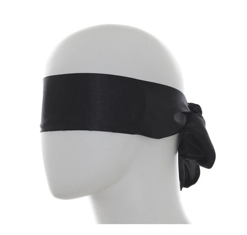 Satin Bondage Eye Mask & Restraint Set
