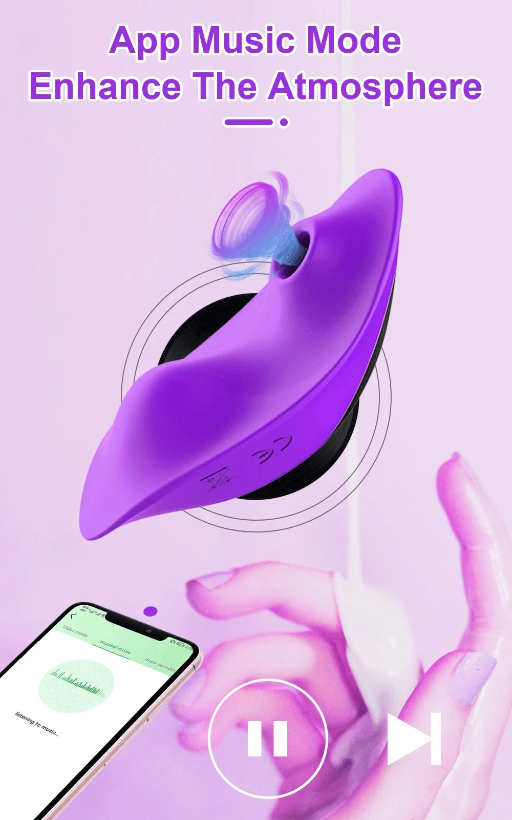 2-in-1 Clitoral Sucking Vibrator