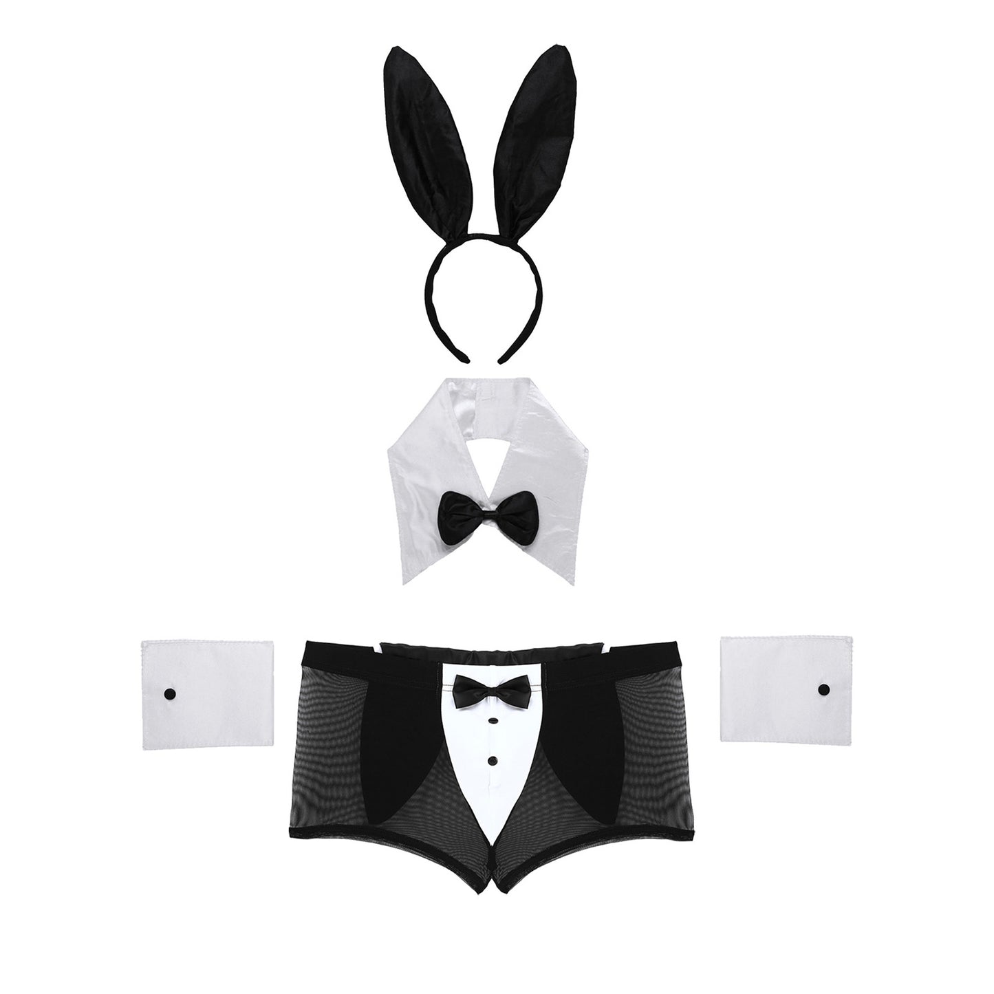 Men’s Bunny Lingerie Set