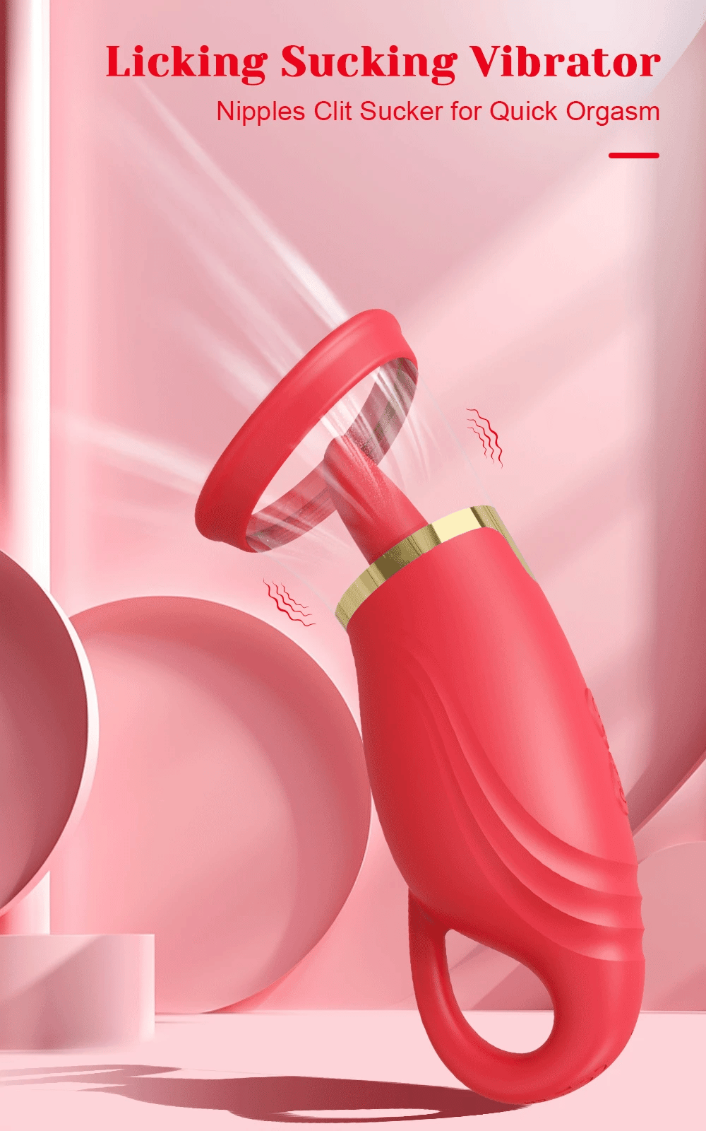 Powerful Swing Tongue Licking Vibrator