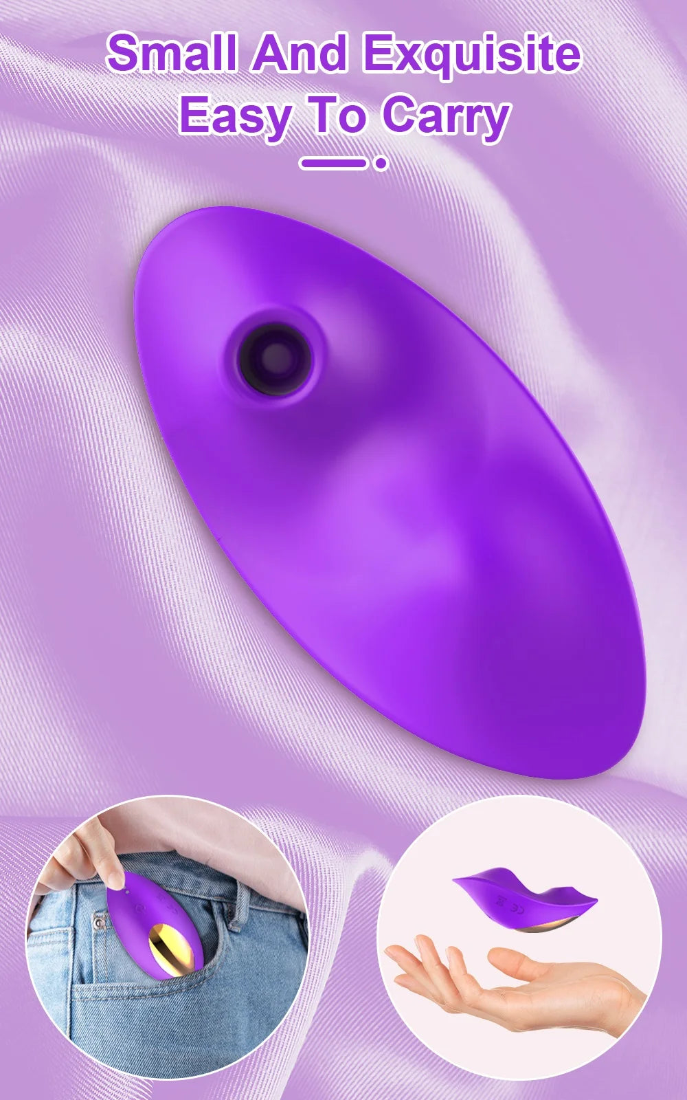 2-in-1 Clitoral Sucking Vibrator