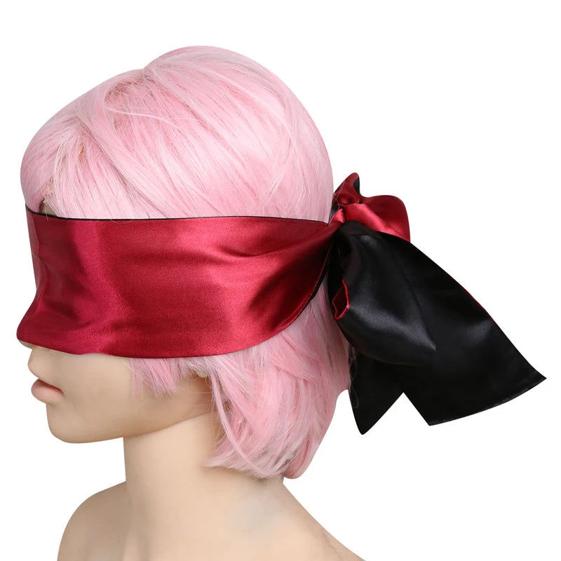 Satin Bondage Eye Mask & Restraint Set