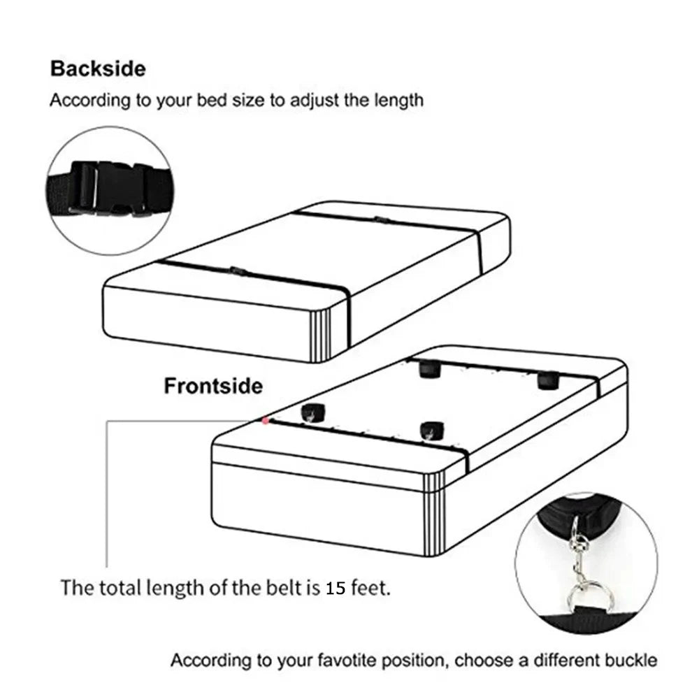 Under Mattress BDSM Set
