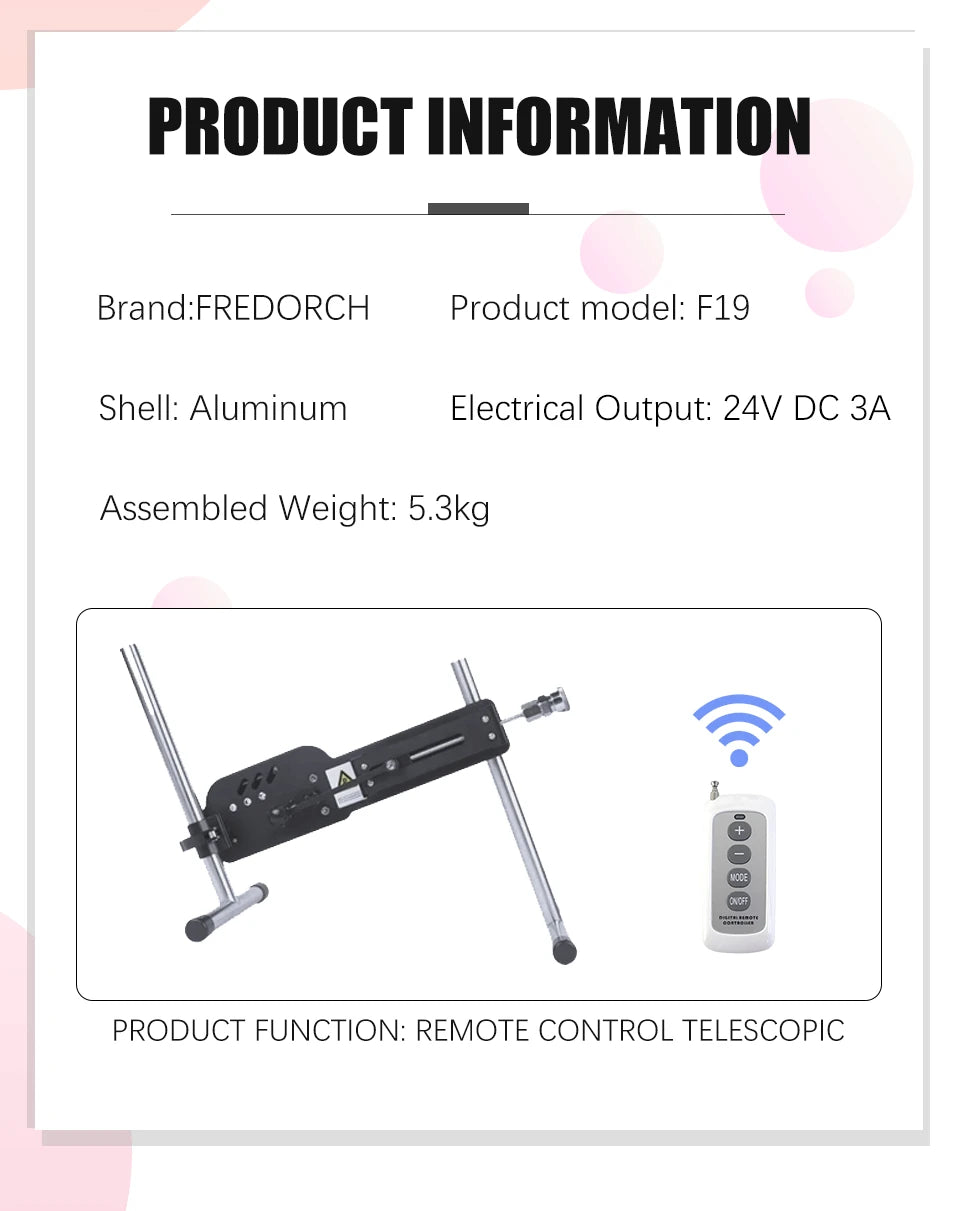 Ultra-Quiet Thrusting Sex Machine