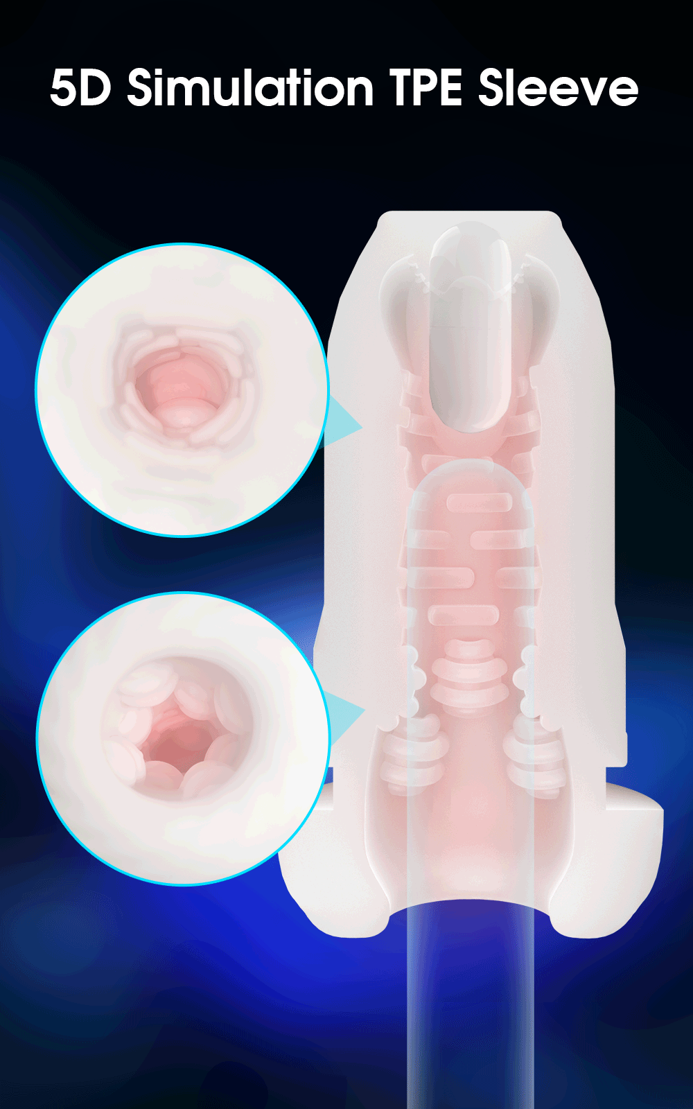 Automatic Telescopic Blowjob Cup