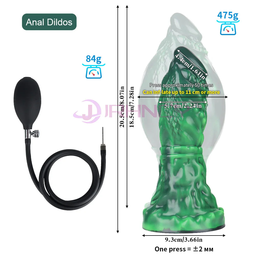 Inflatable Anal Plug – BDSM & Prostate Massager for Men & Women