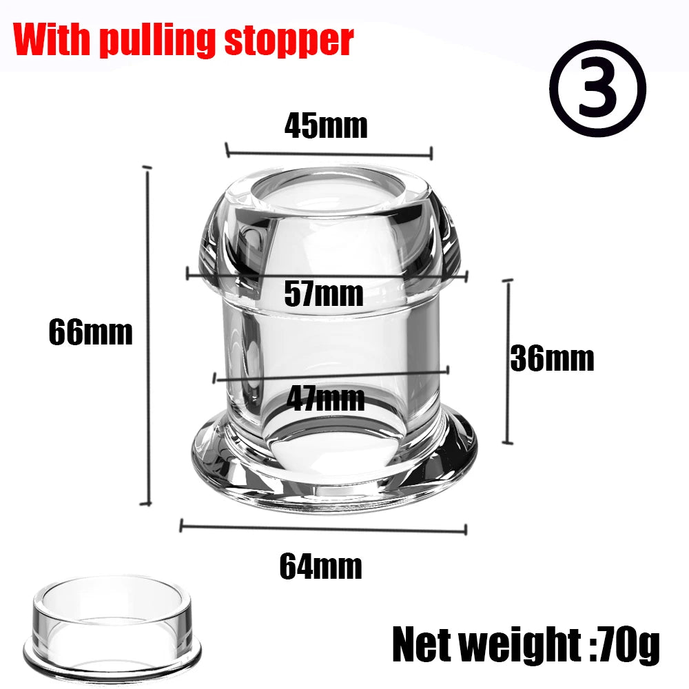 Anal Plug Silicone Butt Plugs with Stopper