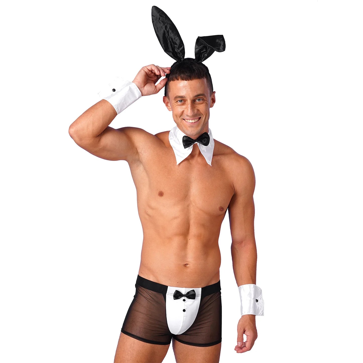 Men’s Bunny Lingerie Set