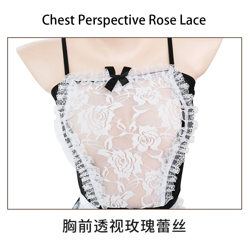 Japanese Maid Cosplay Set