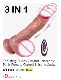 Realistic Dildo Vibration