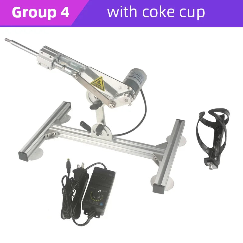 Telescopic Masturbator Kit with Stand