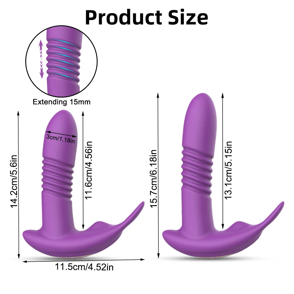 Multifunctional Vibrator Telescopic