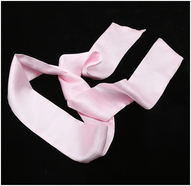 Satin Bondage Eye Mask & Restraint Set
