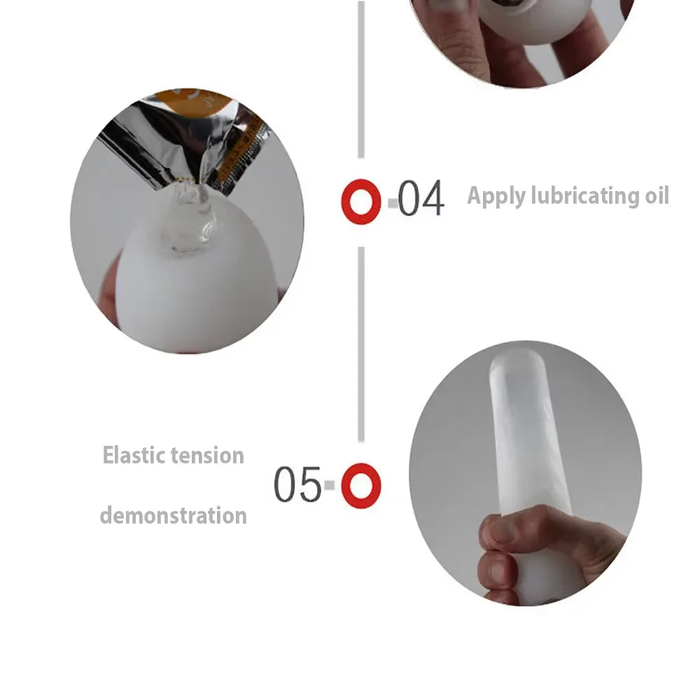 Silicone Masturbation Egg