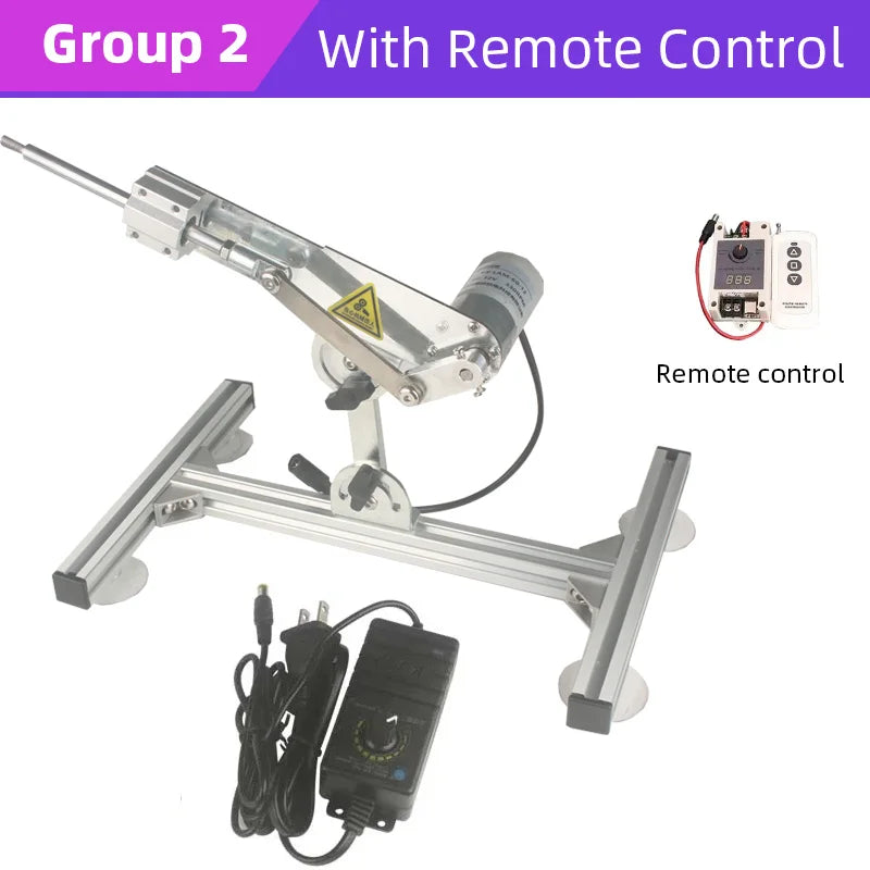 Telescopic Masturbator Kit with Stand