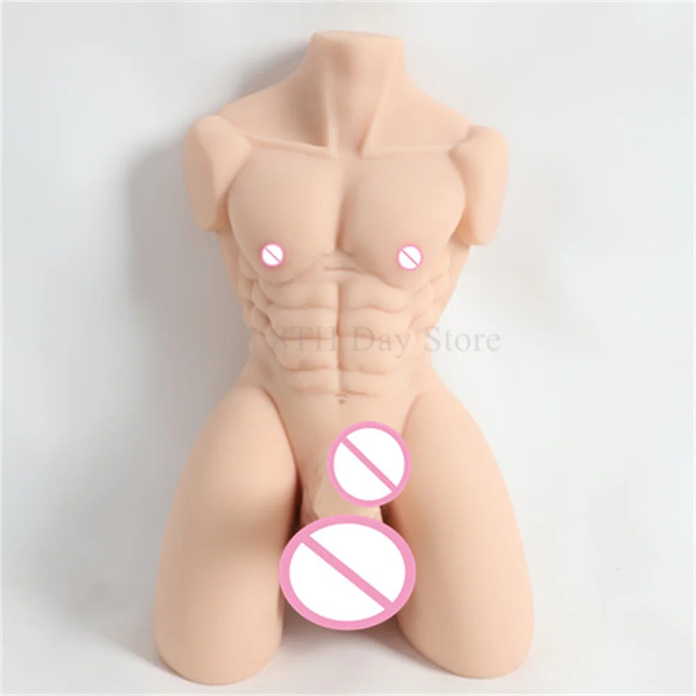 Realistic Muscular Male Torso Sex Doll