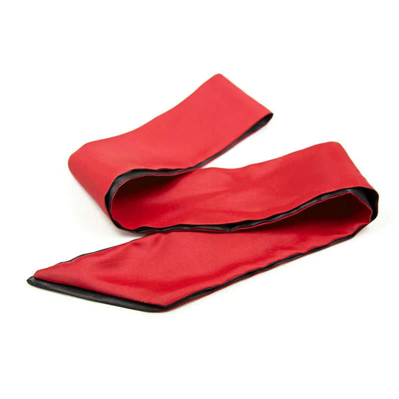 Satin Bondage Eye Mask & Restraint Set