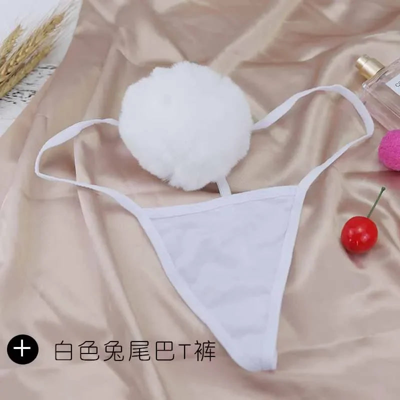 Cute Fox or Rabbit Tail Lingerie