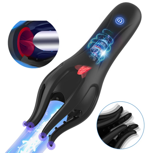 Vibrating Tongue Blowjob Masturbator