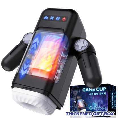 Automatic Thrusting & Vibrating Male Masturbator