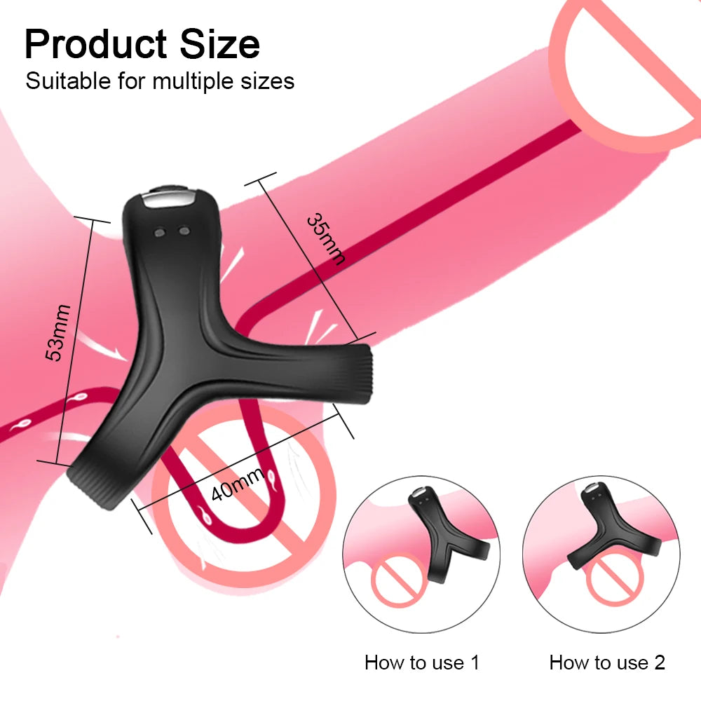 Vibrating Penis Cock Ring