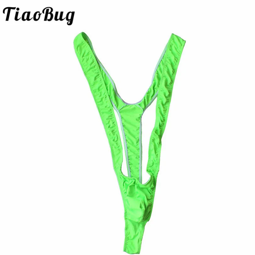 Bright Fluoro Men’s Mankini Thong