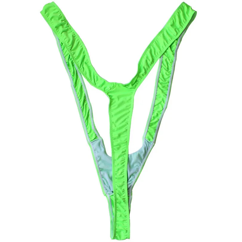 Bright Fluoro Men’s Mankini Thong