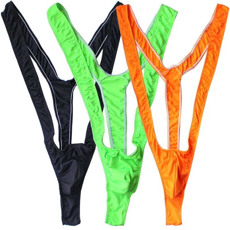 Bright Fluoro Men’s Mankini Thong