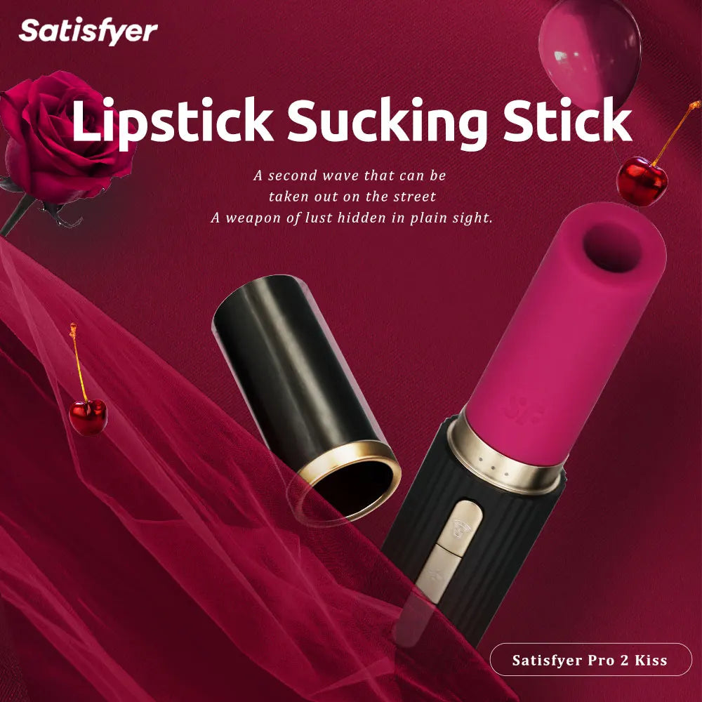 Deluxe Lipstick Clitoral Stimulator