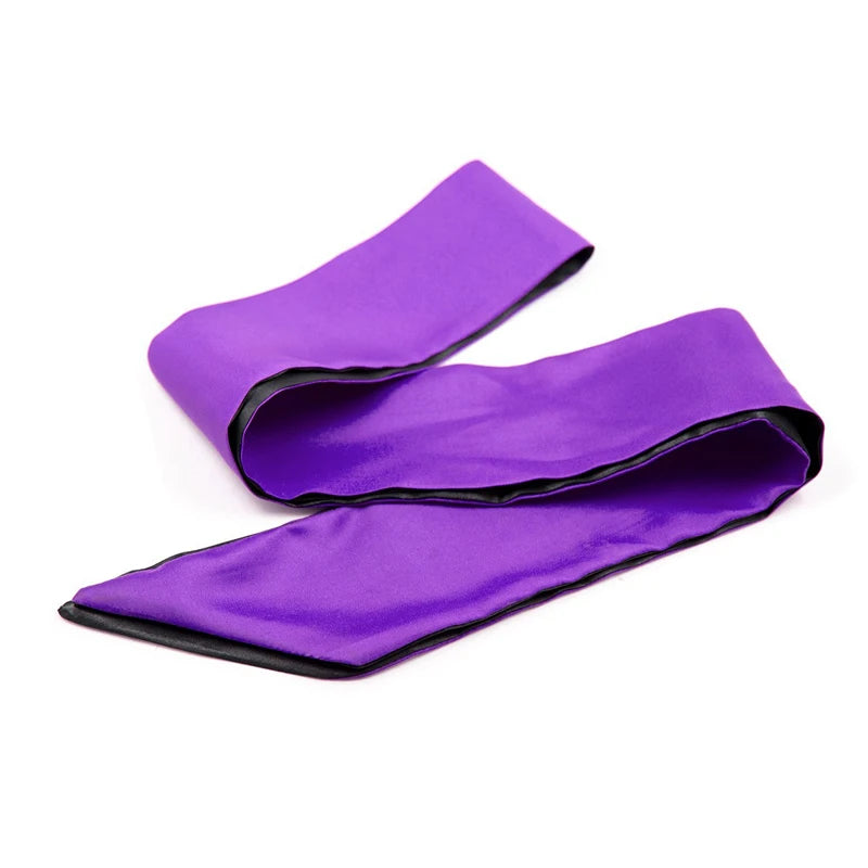 Satin Bondage Eye Mask & Restraint Set