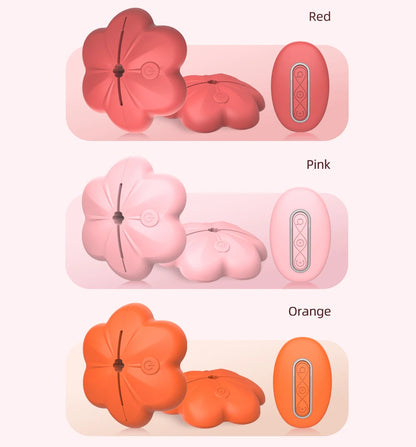 Rose Nipple Clamps Vibrator