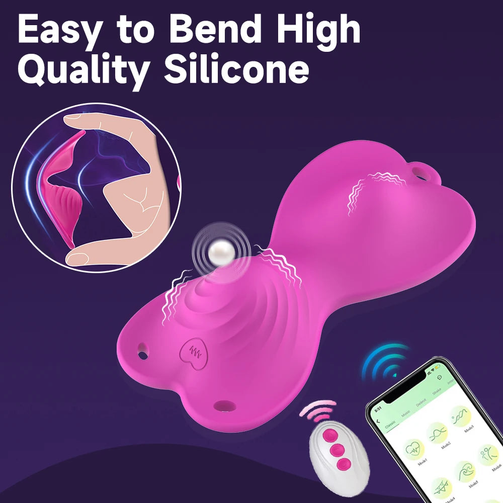 Butterfly Vibrator – Wearable Dual-Motor Pleasure