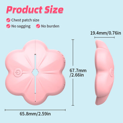 Rose Nipple Clamps Vibrator