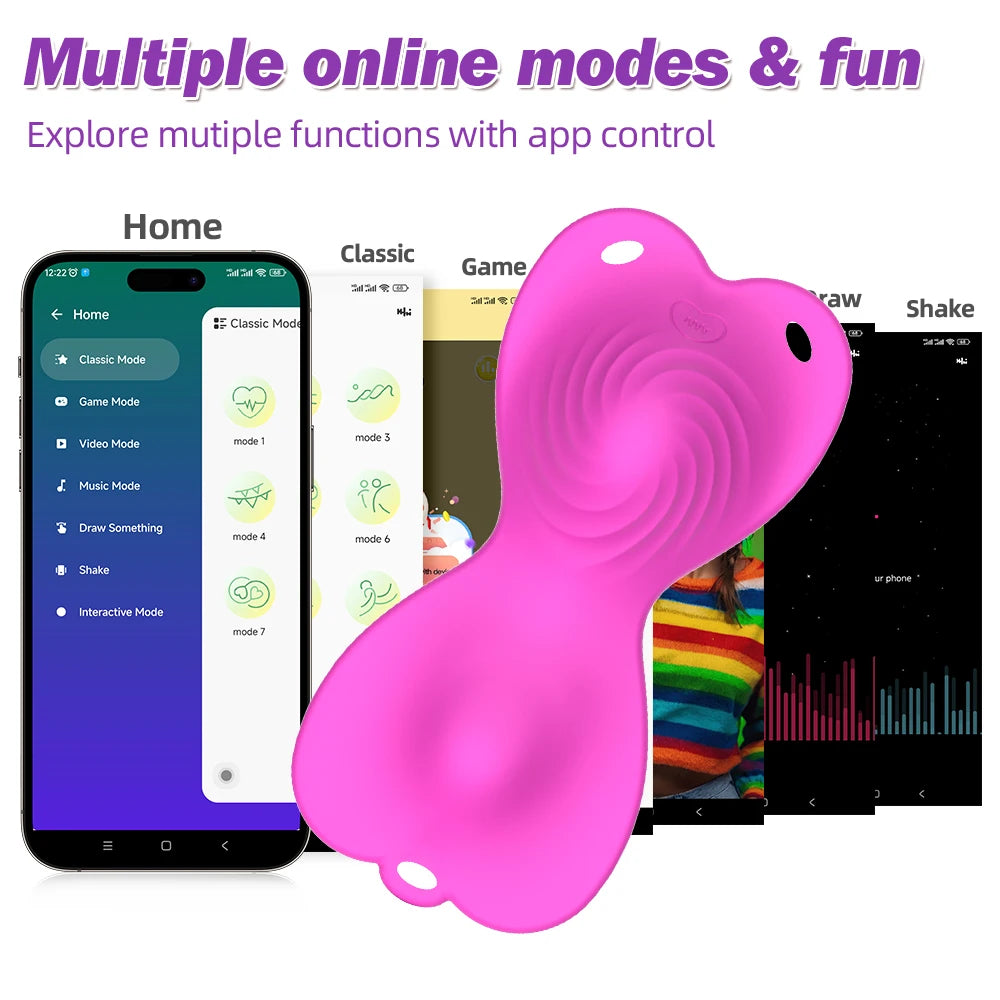 Butterfly Vibrator – Wearable Dual-Motor Pleasure