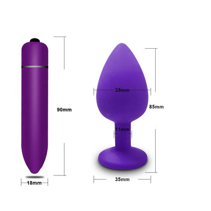 Soft Silicone Anal Butt Plug
