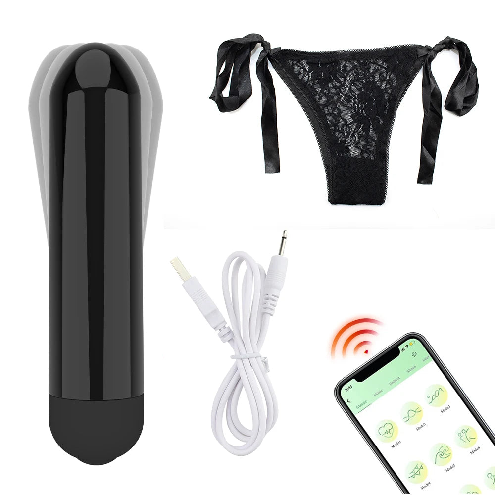 Vibrating Panties – Wearable APP-Controlled Bullet Vibrator