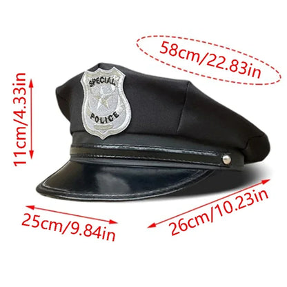 Police Officer Costume Hat